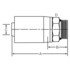 Dayco 100924 Hydraulic Coupling / Adapter PG08-08OR