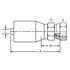 Dayco 101331 Hydraulic Coupling / Adapter PG10-10OFT