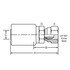 Dayco 116160 Hydraulic Coupling / Adapter DC08-12RU20A