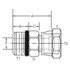 Dayco 142745 Hydraulic Coupling / Adapter HYD ADAPTER