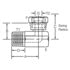 Dayco 142607 Hydraulic Coupling / Adapter 16MP-16FN90