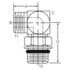 Dayco 146255 Hydraulic Coupling / Adapter 08OM-06OR90