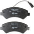 355021281 by HELLA - Disc Brake Pad Set