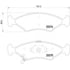 355019891 by HELLA - Disc Brake Pad Set