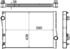 HELLA 376753001 Radiator RADIATOR BMW X5 E70