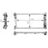 376714334 by HELLA - RADIATOR MB C-CL. (W