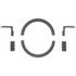 Fel-Pro BS 40489 Engine Crankshaft Seal Kit Engine Crankshaft Seal Kit