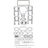 Fel-Pro CS 7583 Engine Conversion Gasket Set Conversion Gasket Set