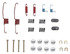 H17147 by RAYBESTOS - Raybestos R-Line Drum Brake Hardware Kit