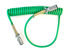 4DA17 by TRAMEC SLOAN - Cable, ABS, Coil, 7-Way, Straight, Zinc, ABS Green, 15', 12"/48" LDS