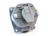 Tramec Sloan 38345 Electrical Pin Socket 7-Way Receptacle, Split Pin, 30A Circuit Breakers, 2 Box
