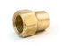 S141L-8 by TRAMEC SLOAN - Air Brake Fitting - 1/2 Inch 45 Degree Flare Forged Refrigeration Nut - Long