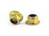 423255P by TRAMEC SLOAN - Nut, Flange Locknut, Grade 8, 1/4-20 UNC, Yellow Zinc, Package 50
