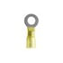 Phillips Industries 1-1918 Ring Terminal Ring Terminal - 22-18 ga., Red, #8 Stud, 25 Pieces, Heat Required