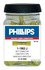 1-1963C by PHILLIPS INDUSTRIES - Butt Connector - 12-10 Ga., Yellow, 5 Pieces/Clamshell, Heat Required