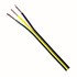 Phillips Industries 2-425 Gladhand Primary Wire - 100 ft., Bonded, Parallel, 4/14 ga., Jacketed