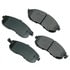 ACT815 by AKEBONO - ProACT Ultra Premium Ceramic Disc Brake Pad Kit
