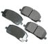 ACT884 by AKEBONO - ProACT Ultra Premium Ceramic Disc Brake Pad Kit