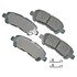 ACT325 by AKEBONO - ProACT Ultra Premium Ceramic Disc Brake Pad Kit