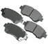 Akebono ACT476 Disc Brake Pad Set ProACT Ultra Premium Ceramic Disc Brake Pad Kit