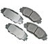 ACT1211 by AKEBONO - ProACT Ultra Premium Ceramic Disc Brake Pad Kit