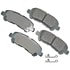 ACT1325 by AKEBONO - ProACT Ultra Premium Ceramic Disc Brake Pad Kit