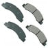 Akebono ASP824 Disc Brake Pad Set Performance Ultra Premium Ceramic Disc Brake Pad Kit