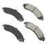 ASP834 by AKEBONO - Performance Ultra Premium Ceramic Disc Brake Pad Kit