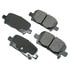 Akebono ASP865 Disc Brake Pad Set Performance Ultra Premium Ceramic Disc Brake Pad Kit