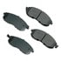 Akebono ASP815 Disc Brake Pad Set Performance Ultra Premium Ceramic Disc Brake Pad Kit