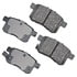 ASP1336 by AKEBONO - Performance Ultra Premium Ceramic Disc Brake Pad Kit
