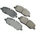 EUR1098 by AKEBONO - EURO Ultra Premium Ceramic Disc Brake Pad Kit
