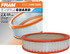 CA3523 by FRAM - Round Plastisol Air Filter