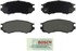 BE549 by BOSCH - Brake Pads