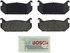 BE584 by BOSCH - Brake Pads