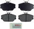 BE598 by BOSCH - Brake Pads