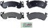 BE614 by BOSCH - Brake Pads