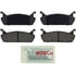 BE458 by BOSCH - Brake Pads