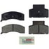 BE459 by BOSCH - Brake Pads