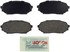 BE468 by BOSCH - Brake Pads