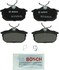 BP838 by BOSCH - Disc Brake Pad