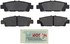 BE488 by BOSCH - Brake Pads