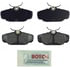 BE610 by BOSCH - Brake Pads
