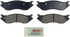 BE966 by BOSCH - Brake Pads