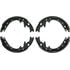 BS446 by BOSCH - New Brake Shoe Set