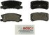 BE868 by BOSCH - Brake Pads