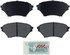 BE890 by BOSCH - Brake Pads