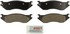 BE897 by BOSCH - Brake Pads