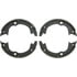 Bosch BS932 Parking Brake Shoe Set Bosch New Parking Brake Shoe Set