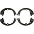 BS952 by BOSCH - Bosch New Parking Brake Shoe Set